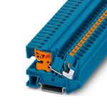 Złączka odłącznikowa N Push-in 400 V 41 A, 6 mm2, niebieska