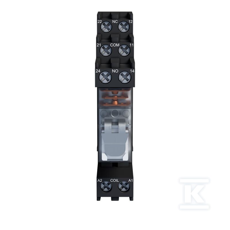 Komplet gniazdo przekaźnikowe GN-2P-M + - DTA888