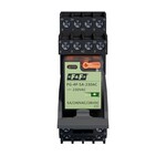 Komplet gniazdo przekaźnikowe GN-4P + przekaźnik interfejsowy PG-4P-5A-230AC + obejma wyrzutnikowa K-GN-4P + moduł przeciwprzepięciowy LED GN-LV-230