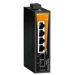 Przełącznik sieciowy, Niezarządzalny, Fast Ethernet, 4x RJ45, 1 SC jednomodowy, -10 °C...60 °C, IP30, IE-SW-BL05-4TX-1SCS