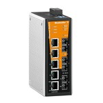 Przełącznik sieciowy, Zarządzalny, Fast Ethernet, 5x RJ45, 1 SC wielomodowy, 2 SC Single-mode, -40 °C...75 °C, IP30, IE-SW-VL08MT-5TX-1SC-2SCS