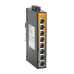 Przełącznik sieciowy, Niezarządzalny, Gigabit Ethernet, 8x RJ45, -40 °C...75 °C, IP30, IE-SW-EL08-8GT