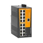 Przełącznik sieciowy, Zarządzalny, Fast Ethernet, 16x RJ45, -40 °C...75 °C, IP30, IE-SW-AL16M-16TX