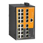 Przełącznik sieciowy, Zarządzalny, Fast Ethernet, 24x RJ45, -40 °C...75 °C, IP30, IE-SW-AL24M-24TX