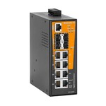 Przełącznik sieciowy, Zarządzalny, Gigabit Ethernet, 8x RJ45, 4x 100/1000BaseSFP Slot, -40 °C...75 °C, IP30, IE-SW-AL12M-8GT-4GESFP
