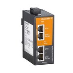 Zasilacz PoE, Gigabit Ethernet, 2x RJ45 10/100/1000BaseT(X), 2x RJ45 10/100/1000 BaseT(X) PoE+, IP30, -40 °C...75 °C, IE-INJ-EL02-2GTPOE
