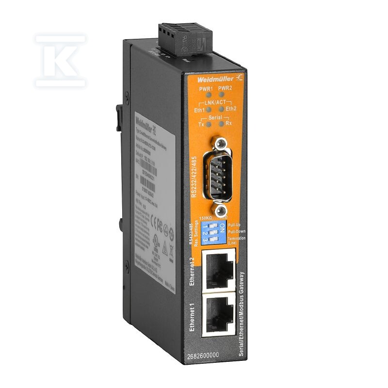 Konwerter Ethernet (szeregowy), 2x RJ45 - 2682600000