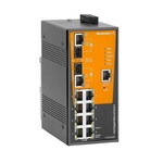 Przełącznik sieciowy, Zarządzalny, Fast/Gigabit Ethernet, 8x RJ45 10/100BaseT(X), 2x porty wielofunkcyjne (10/100/1000BaseT(X) lub 100/1000BaseSFP), -, IE-SW-AL10M-8TX-2GC