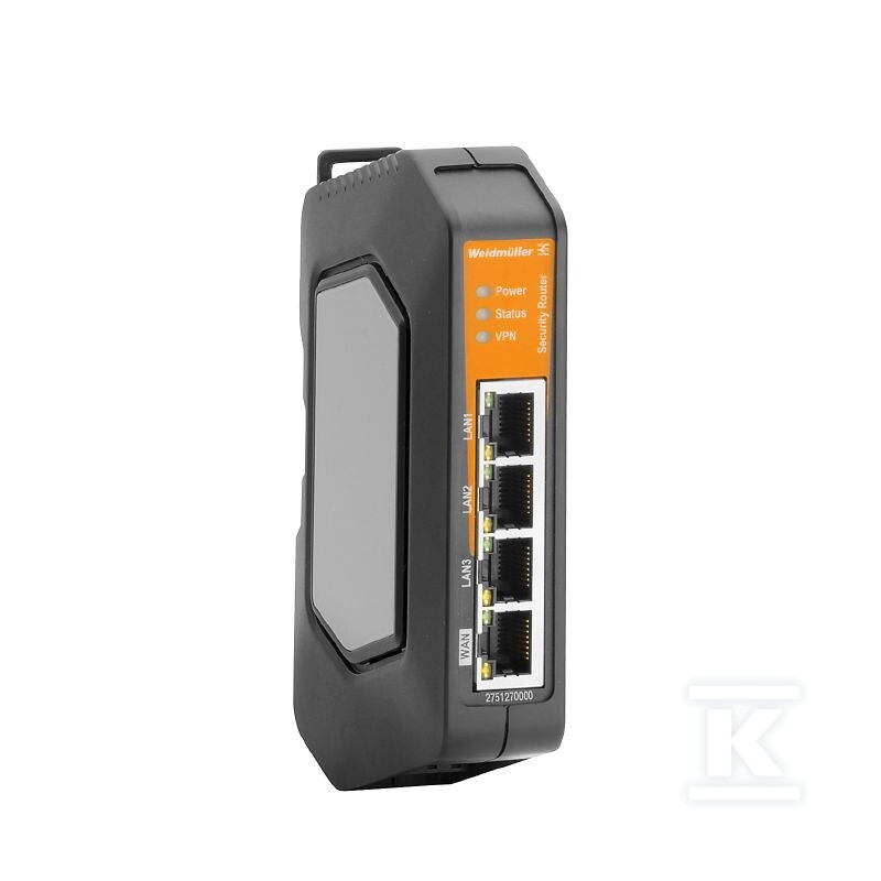 Router, 4x RJ45 10/100BaseT(X), -30 - 2751270000