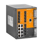 Przełącznik sieciowy, Zarządzalny, Gigabit Ethernet, 8x RJ45, 12x 100/1000BaseSFP Slot, -40 °C...85 °C, IP30, IE-SW-SL20M-8GT-12GESFP-HV