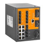 Przełącznik sieciowy, Zarządzalny, Gigabit Ethernet, 8x RJ45, 12x 100/1000BaseSFP Slot, -40 °C...85 °C, IP30, IE-SW-SL20M-8GT-12GESFP-LV
