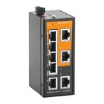 Przełącznik sieciowy, Niezarządzalny, Fast Ethernet, 8x RJ45, -10 °C...60 °C, IP40, IE-SW-ELB-08-8TX