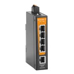 Przełącznik sieciowy, Niezarządzalny, Fast Ethernet, 5x RJ45, -40 °C...75 °C, IP30, IE-SW-BLB-05-5TX