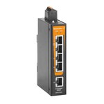 Przełącznik sieciowy, Niezarządzalny, Gigabit Ethernet, 5x RJ45, -40 °C...75 °C, IP30, IE-SW-BLB-05-5GT-C