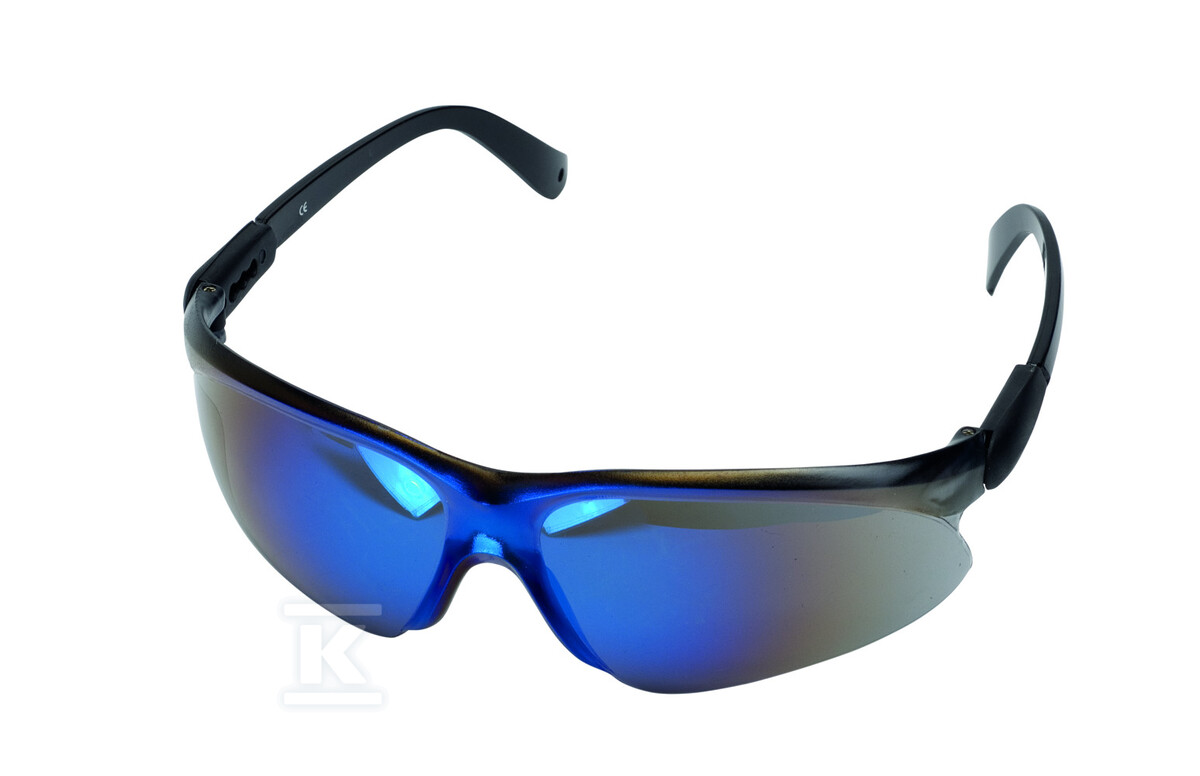 Okulary ochronne niebieskie - 4278-3