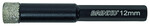 Otwornica diamentowa do ceramiki "BRIdiamondDrill" O 12 mm