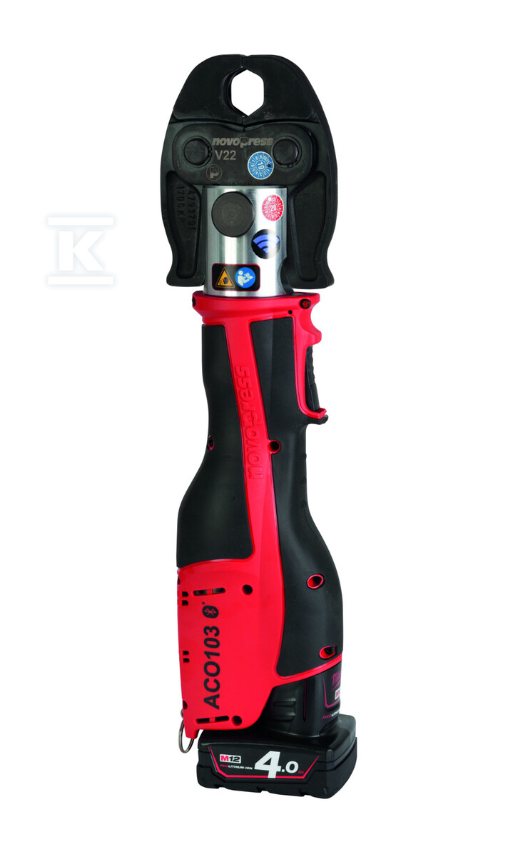 Zaciskarka ACO103 BT, 12V, 4.0 Ah - 625-1PM/ACO103