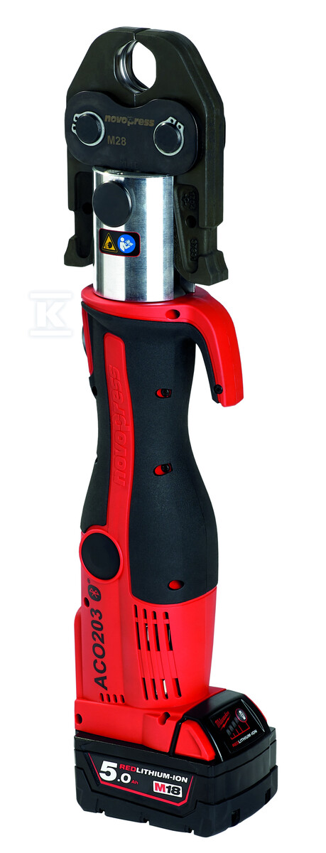 Zaciskarka ACO203 BT 18V, 5.0 Ah - 625-5PM/ACO203