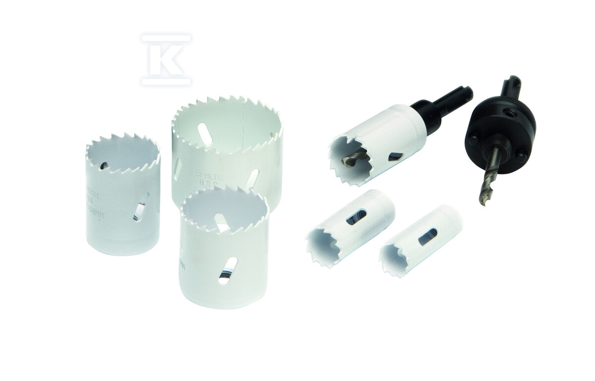 Zestaw otwornic HSS-Bi-Metall Elektryk - 1382