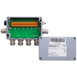 Iskrobezpieczny dystrybutor magistrali Bus, 4-krotny rozdzielacz EEx, Podstawowy materiał obudowy: aluminium, AISi12, Profibus-PA, Foundation Fieldbus, FBCON PA CG 4WAY EX