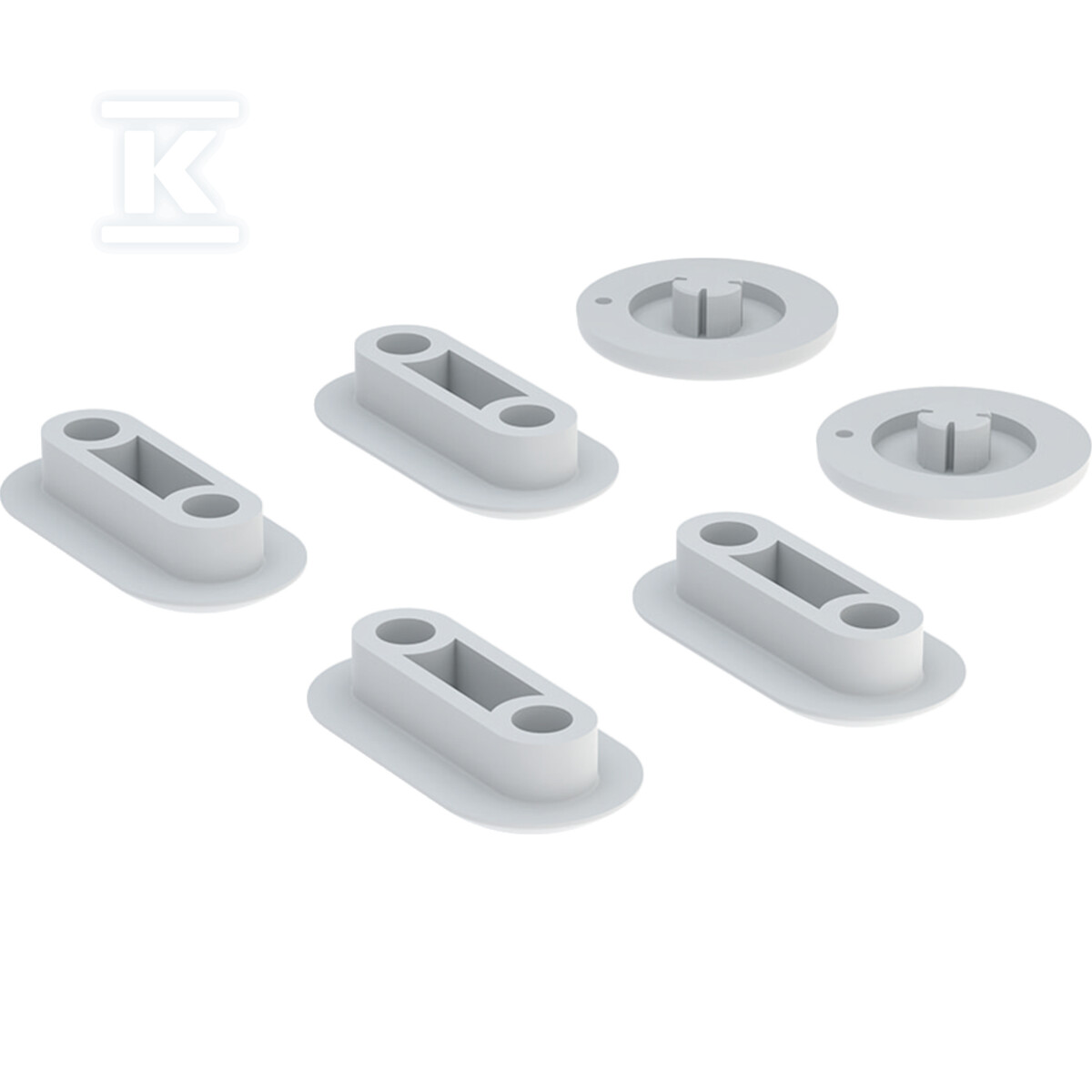 Conjunto de para-choques para assento e - 244.304.00.1