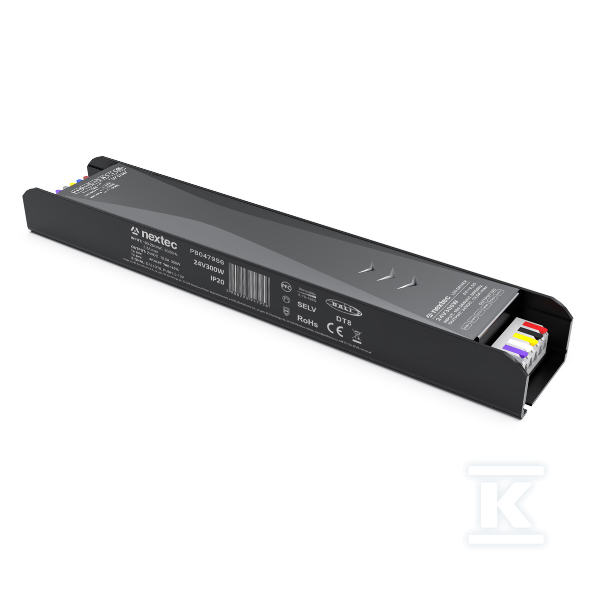 Zasilacz modułowy DALI-2 3in1 DT8 PUSH, - PB047956