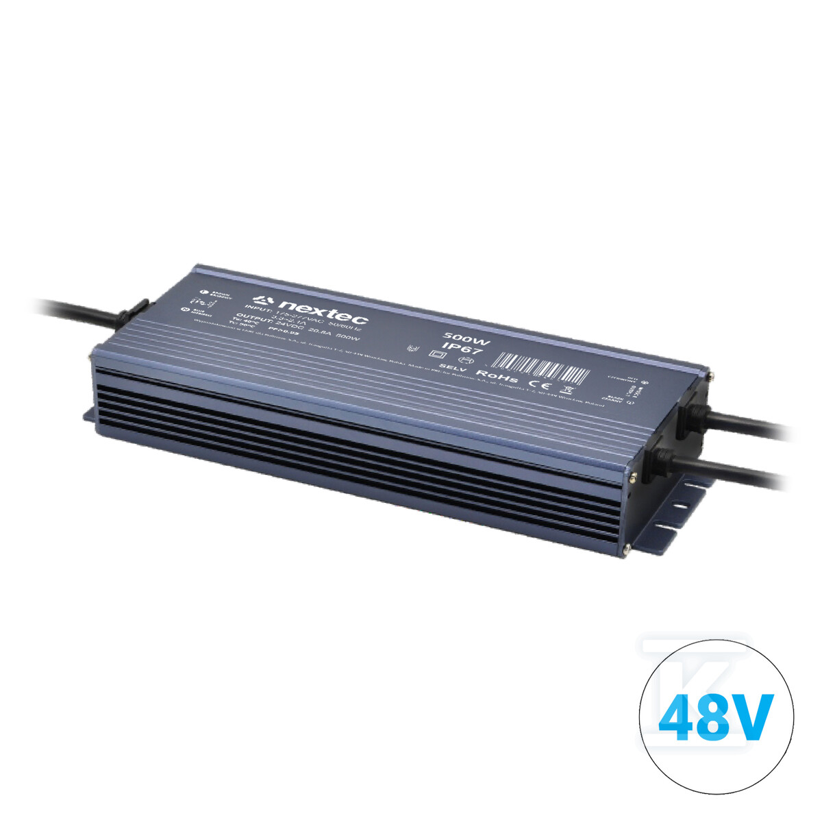 Zasilacz wodoodporny Super Slim 48V - PB047482