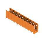 Złącze wtykowe do PCB (przyłącze płytki), 320 V, 18 A, Raster w mm: 5.00, Liczba biegunów: 10, Połączenie lutowane THR, skrzynia, SL 5.00/10/180 3.2SN OR BX