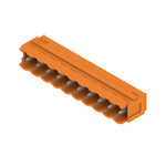 Złącze wtykowe do PCB (przyłącze płytki), 320 V, 18 A, Raster w mm: 5.00, Liczba biegunów: 10, Połączenie lutowane THR, skrzynia, SL 5.00/10/90B 3.2SN OR BX