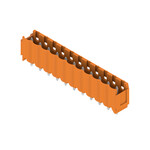 Złącze wtykowe do PCB (przyłącze płytki), 320 V, 18 A, Raster w mm: 5.00, Liczba biegunów: 11, Połączenie lutowane THR, skrzynia, SL 5.00/11/180B 3.2SN OR BX