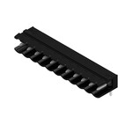 Złącze wtykowe do PCB (przyłącze płytki), 320 V, 18 A, Raster w mm: 5.00, Liczba biegunów: 11, Połączenie lutowane THR, skrzynia, SL 5.00/11/90 4.5SN BK BX