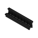 Złącze wtykowe do PCB (przyłącze płytki), 320 V, 15 A, Raster w mm: 5.08, Liczba biegunów: 42, Połączenie lutowane THT/THR, skrzynia, SLDV-THR 5.08/42/180F 1.5SN BK BX