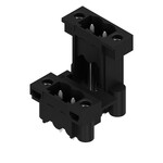 Złącze wtykowe do PCB (przyłącze płytki), 320 V, 15 A, Raster w mm: 5.08, Liczba biegunów: 4, Połączenie lutowane THT/THR, skrzynia, SLDV-THR 5.08/04/180F 3.2SN BK BX