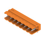 Złącze wtykowe do PCB (przyłącze płytki), 320 V, 18 A, Raster w mm: 5.00, Liczba biegunów: 8, Połączenie lutowane THR, skrzynia, SL 5.00/08/90 3.2SN OR BX