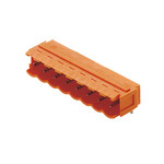Złącze wtykowe do PCB (przyłącze płytki), 320 V, 18 A, Raster w mm: 5.00, Liczba biegunów: 8, Połączenie lutowane THR, skrzynia, SL 5.00/08/90B 3.2SN OR BX