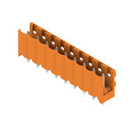 Złącze wtykowe do PCB (przyłącze płytki), 320 V, 18 A, Raster w mm: 5.00, Liczba biegunów: 9, Połączenie lutowane THR, skrzynia, SL 5.00/09/180 3.2SN OR BX