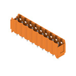 Złącze wtykowe do PCB (przyłącze płytki), 320 V, 18 A, Raster w mm: 5.00, Liczba biegunów: 9, Połączenie lutowane THR, skrzynia, SL 5.00/09/180B 3.2SN OR BX