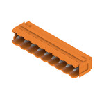 Złącze wtykowe do PCB (przyłącze płytki), 320 V, 18 A, Raster w mm: 5.00, Liczba biegunów: 9, Połączenie lutowane THR, skrzynia, SL 5.00/09/90B 3.2SN OR BX