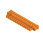 Złącze wtykowe do PCB (przyłącze płytki), 320 V, 23 A, Raster w mm: 5.08, Liczba biegunów: 14, Połączenie lutowane THR, skrzynia, BLL 5.08/14/90FI 3.2SN OR BX