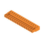 Złącze wtykowe do PCB (przyłącze płytki), 320 V, 23 A, Raster w mm: 5.08, Liczba biegunów: 16, Połączenie lutowane THR, skrzynia, BLL 5.08/16/90 3.2 SN OR BX