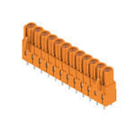 Złącze wtykowe do PCB (przyłącze płytki), 320 V, 23 A, Raster w mm: 5.08, Liczba biegunów: 12, Połączenie lutowane THR, skrzynia, BLL 5.08/12/180 3.2 SN OR BX