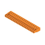 Złącze wtykowe do PCB (przyłącze płytki), 320 V, 23 A, Raster w mm: 5.08, Liczba biegunów: 19, Połączenie lutowane THR, skrzynia, BLL 5.08/19/90 3.2 SN OR BX