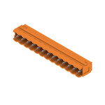 Złącze wtykowe do PCB (przyłącze płytki), 320 V, 18 A, Raster w mm: 5.00, Liczba biegunów: 13, Połączenie lutowane THR, skrzynia, SL 5.00/13/90B 3.2SN OR BX
