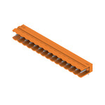 Złącze wtykowe do PCB (przyłącze płytki), 320 V, 18 A, Raster w mm: 5.00, Liczba biegunów: 15, Połączenie lutowane THR, skrzynia, SL 5.00/15/90 3.2SN OR BX