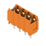 Złącze wtykowe do PCB (przyłącze płytki) 320 V 18 A Raster w mm: 5.00 Liczba biegunów: 4 Połączenie lutowane THR skrzynia SL 5.00/04/180B 4.5SN OR BX