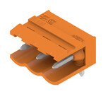 Złącze wtykowe do PCB (przyłącze płytki), 320 V, 18 A, Raster w mm: 5.00, Liczba biegunów: 3, Połączenie lutowane THR, skrzynia, SL 5.00/03/90 3.2SN OR BX
