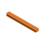 Złącze wtykowe do PCB (przyłącze płytki), 320 V, 18 A, Raster w mm: 5.00, Liczba biegunów: 21, Połączenie lutowane THR, skrzynia, SL 5.00/21/90B 3.2SN OR BX