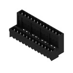 Złącze wtykowe do PCB (przyłącze płytki), 320 V, 15 A, Raster w mm: 5.00, Liczba biegunów: 26, Połączenie lutowane THT/THR, skrzynia, SLDV-THR 5.00/26/180GLF 3.2SN BK BX