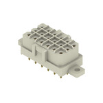 Złącze wtykowe do PCB (przyłącze płytki), 320 V, 14 A, Raster w mm: 5.00, Liczba biegunów: 18, Połączenie lutowane THR, skrzynia, RSV1,6 LBF18 GR 4,5 AU