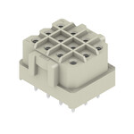 Złącze wtykowe do PCB (przyłącze płytki), 320 V, 14 A, Raster w mm: 5.00, Liczba biegunów: 12, Połączenie lutowane THR, skrzynia, RSV1,6 LB12 GR 4,5 SN